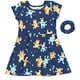 thumbnail image 1 of Vestido Bluey Bingo Skater French Terry con coletero 2T azul, 1 of 6