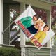 thumbnail image 3 of Con Faldas y a lo Loco Bandera impresa con temática, regalo perfecto para fanáticos, amigos y familiares, y adecuada para actividades al aire libre e interiores, decoraciones de fiesta. 120*180CM, 3 of 6