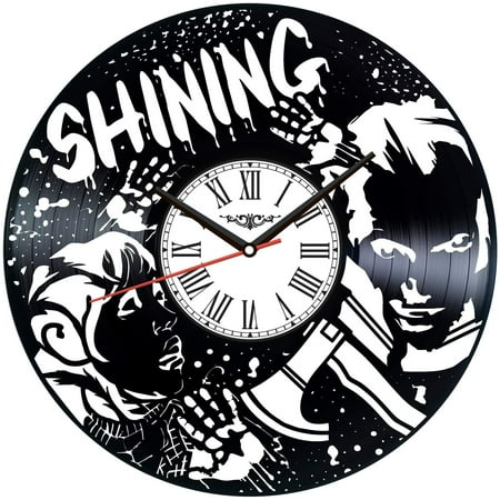 Stephen King Shining Vinyl Record Wall Clock Retro style Wall clock Silent Home Decor Unique Art Special Home Accessories Creative Personality Gift