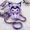 Purple, variant on Funny 3d Sanrio Kuromi Cute Cartoon Crossbody Bag Durable Silicone, Lightweight & Portable Storage Pouch for Women Gift