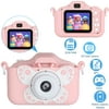 Kids Camera,Children Video Camera 1080P HD,Dual Camera,Selfie Camera for 4 5 6 7 8 9 10 Years Old Boys Girls GANZTON-Pink