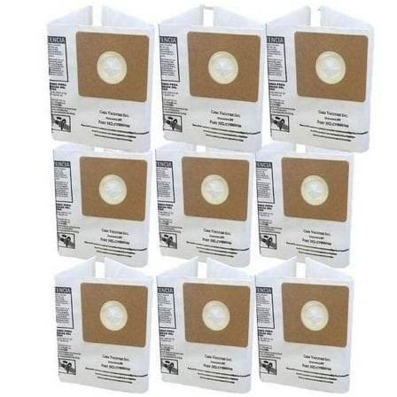 CASA VACUUMS replacement for Shop-Vac Type A Bags, compatible to 9066700 1.5-Gallon All Around Collection Bag, 9-Pack