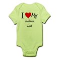thumbnail image 1 of CafePress - I Love My Haitian Dad Infant Bodysuit - Baby Light Bodysuit, 1 of 1