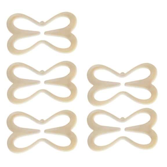 Huhudde Women's Bra Strap Clips,Bra Clips to Make Racerback,Bra Strap Holder for Slip,Conceals Hide Straps,Cleavage Control