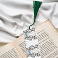 thumbnail image 6 of Kdxio Running White Horses Print Metal Tassel Bookmarks,Perfect Gift for Art Lovers and Bookworms Metal Bookmarks for Women, 6 of 8