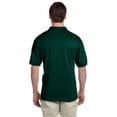 thumbnail image 2 of The Gildan Adult 6 oz, 50/50 Jersey Polo Shirt - FOREST GREEN - 2XL, 2 of 2