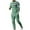 Mint Green, variant on safuny Men's Winter 2 Piece Loose Outfits Big&Tall Fashion Color Block Pullover Workout Crew Neck Sweatshirts Casual Activewear Joggers Pants Long Sleeve Tracksuits Green L