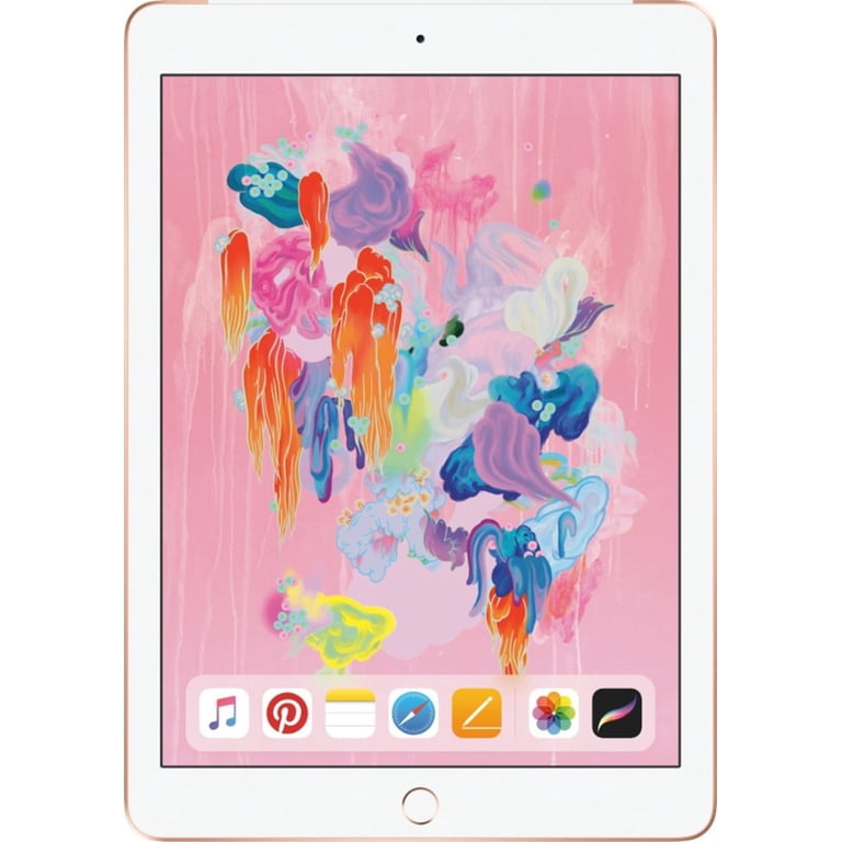 Restored Apple iPad 6th Generation, 32GB, WIFI + 4G Unlocked All