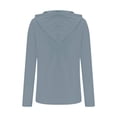 thumbnail image 5 of RongHuan Women's UPF 50+ Shirt Lightweight Sun Protection Shirt Long Sleeve Tops with Hood Outdoor Hiking Fishing Shirts, 5 of 10