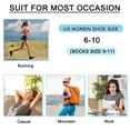 thumbnail image 7 of LOOIKOOS 10 Pairs Crew Socks for Women, Womens Crew Socks Lightweight Thin Long Socks with Arch Support High Socks Women Casual Socks Black, 7 of 7