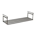 thumbnail image 2 of tamizeot Kitchen Cabinet Layering Storage Partition Rack Shoes Clothes Books To Space Under Shelf Rack Black 60x20x10cm, 2 of 6