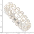 thumbnail image 3 of Fashion 6-7mm White Rice Freshwater Cultured Pearl Stretch Bracelet Made In China qh4772, 3 of 5