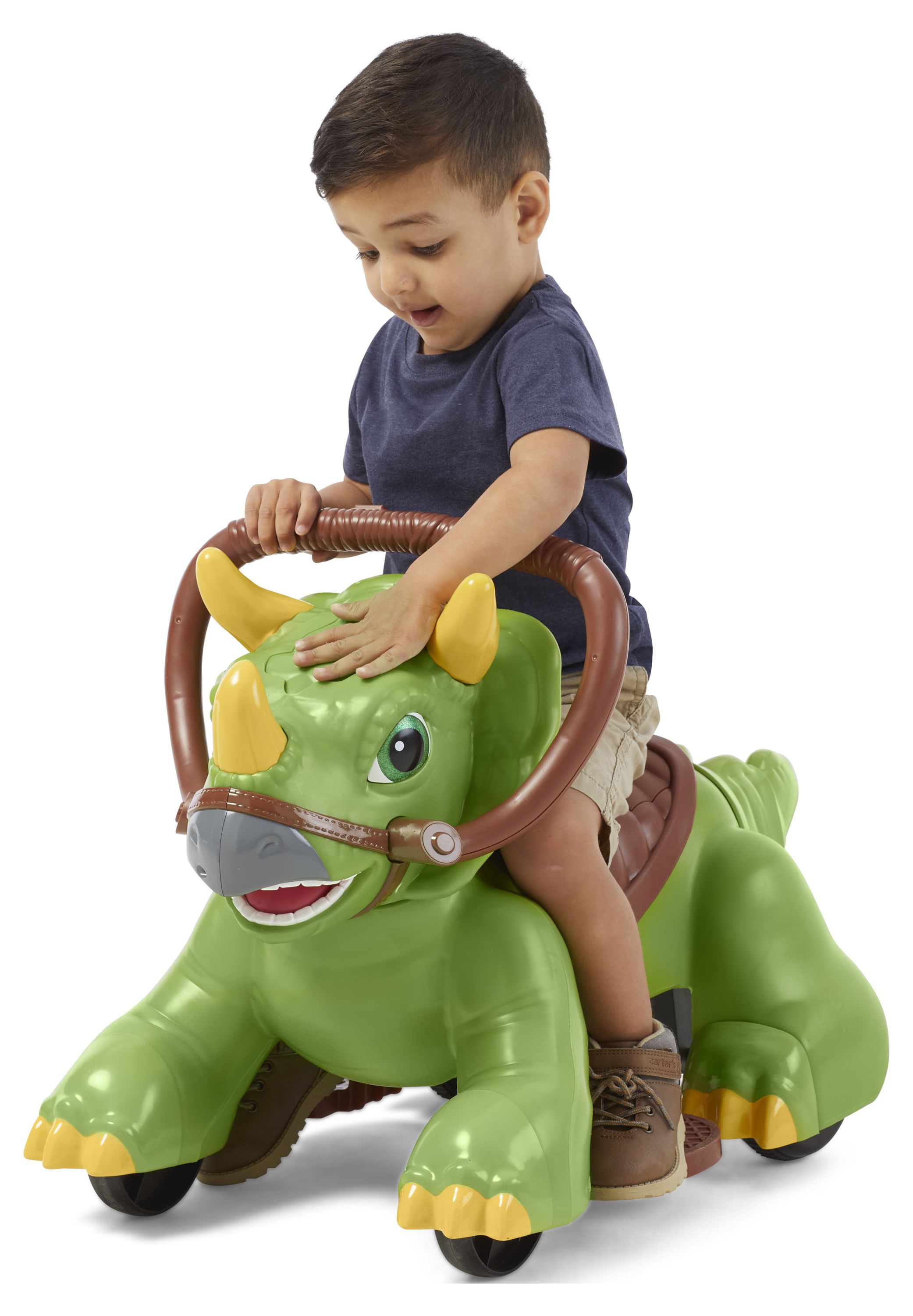 Rideamals Dinosaur Ride-On Toy by Kid Trax, powered rechargeable toddler, boys or girls, toddler - image 5 of 10
