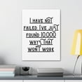 thumbnail image 3 of Inspirational Wall Art I Have Not Failed 1 Corinthians 1:9 Motivation Wall Decor for Home Office Gym Inspiring Success Quote Print Ready to Hang Unframed, 3 of 18