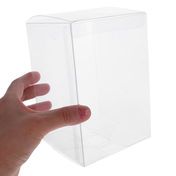 LOLIPPYY 10Pcs Hard Plastic Clear Display Case for Figures with Dust Proof and Scratch Resistant Design
