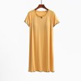 thumbnail image 3 of HomeGardon Nightgowns for Women,Women's Sleepwear,Women's with Chest Pad Loose and Comfortable Sleeveless Dress Nightgown,M-XXL, 3 of 3