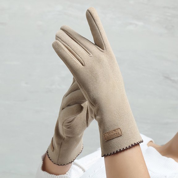 ShomPort Woman's Gloves Soft Comfortable Touchscreen Glove for Traveling, Cycling, Running