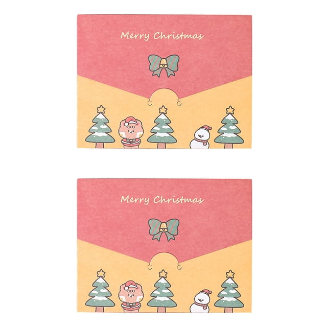 Christmas Card Greeting Messages Christmas Thank You Card Diy Creative Blessing Gift Message Card Universal Card Christmas Cards for Gift Cards Thank You Christmas Cards