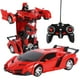 thumbnail image 1 of Rc Car Driving Sports Cars Drive Deformation Robot Model Remote Control Car Rc Fighting Toy Gift 2 En 1 Yuarrent EL018078-06, 1 of 5