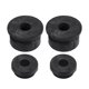 thumbnail image 1 of 4 piezas de aislador de montaje de radiador de buje de cojín de goma inferior superior para Honda Accord Civic 1976-2021 para Honda CR-V 1997-2021 para Honda Odyssey 1995-2021 No.74173SJ4000/74172SM4970 Unique Bargains radiadores, 1 of 6