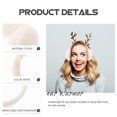 thumbnail image 5 of CRAFTHROU Cache-Oreilles Rond en Peluche 1 Pack Style Hiver pour Femmes Filles, 5 of 5