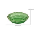 thumbnail image 4 of Msgweeeg Salad Bowls Soup Bowls Premium Clear 9.6 Inch Kitchen Serving Tray for Party Versatile Fruit Snack and Salad Platter Fruit Bowl Living Room Dried Fruit Bowl, 4 of 7