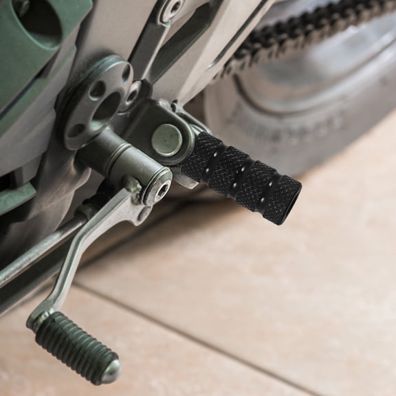 WEUVEB 2Pcs Aluminum Alloy Foot Pegs for Motorcycle Modification Parts and