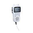 thumbnail image 2 of Uniden America VHF Radio Microphone UMRMIC For Use With UM725 Series VHF Radio; Remote Microphone; 8-Pin Connector; Left Side Push To Talk Button; White, 2 of 6