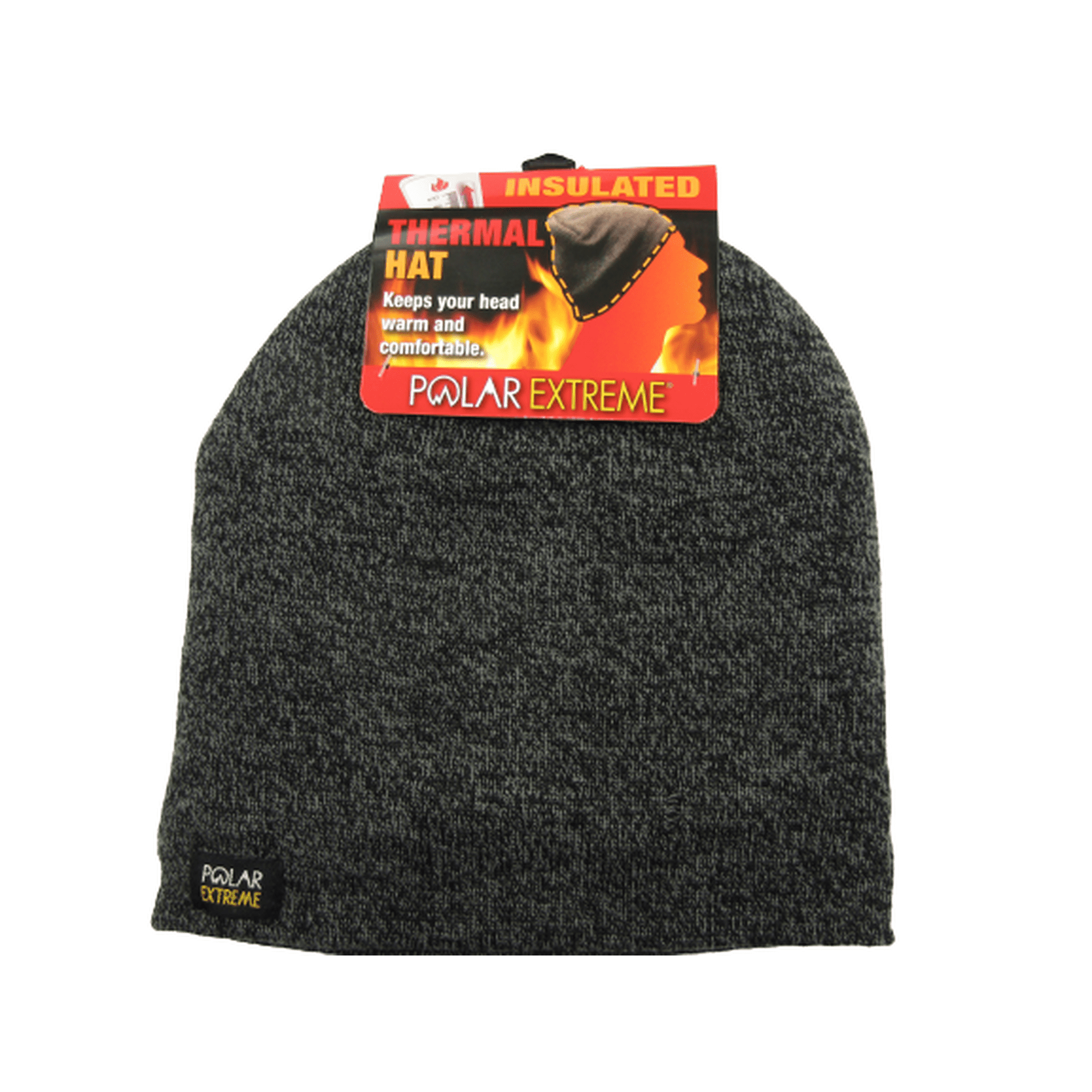 Bonnet D'hiver Homme - Extérieur Tricoté, Doublure Polaire, Taille Unique Unisexe