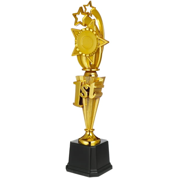 GOOHOCHY Trofeo de fútbol, Trofeo estrella, Trofeo de fútbol infantil, Copa divertida para celebrar competiciones, logros, accesorios