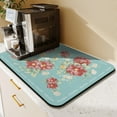 thumbnail image 3 of Coffee Bar Mat Rubber Dish Drying Mat For Kitchen Counter Coffee Mat for Home Bar Gift Kitchen Mat Coffee Bar Accessories Decorative Coffee Shop Chocolate Dish Drying Pad 23.5x15.5in, 3 of 7