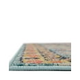 thumbnail image 4 of Unique Loom Monterey Collection Area Rug - Adobe (2' 7" x 10' Runner Blue/Beige), 4 of 7