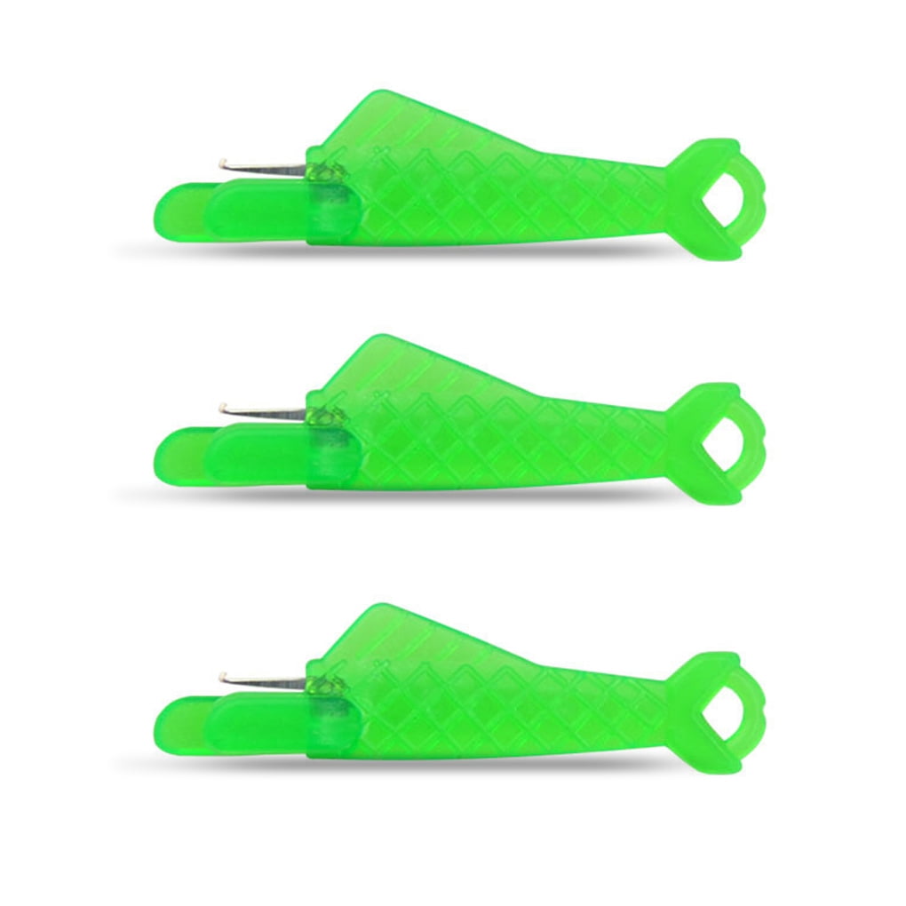 Linyer Needle Threader Sewing Stitch Hook Quilting Threading Tools Fish ...