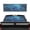 Blue Hibiscus Ocean, variant on chaqlin Rear Window Decals for Trucks and SUV Perforated Wrap Back Window Sticker Decal Personalized Decoration,Flame