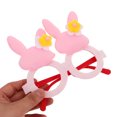 thumbnail image 4 of Monturas de gafas para fiesta de Pascua, gafas de conejito rosa para adultos y niños, bonitos accesorios para disfraz de conejo, gafas novedosas para fotomatón, gafas para celebraciones de Pascua., 4 of 5