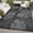 Leaf Black&grey, variant on QinaQin 8x10 FT Outdoor Rug,Waterproof Reversible Plastic Straw Rugs Modern Leaf Patio Rug Indoor Outdoor Carpet RV Mat for Deck Backyard Patio,Leaf Black&grey