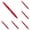 Z-Red,6PC, variant on LKZQHMC Erasable Gel Pens,0.5mm,1 Pack,Retractable Gel Ink Pens,Assorted Colors Fine Point Pens for Drawing, Writing,Planner