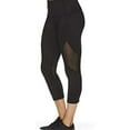 thumbnail image 2 of Reebok Womens Highrise Capri Compression Athletic Pants, 2 of 5