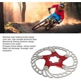 thumbnail image 3 of Bicycle Floating Disc Brake Rotor Great Heat Dissipation 6 Aluminum Alloy Stainless Steel Road Bike Disc Brake Rotor For Cycling (160mm), 3 of 5