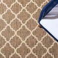 thumbnail image 5 of SAFAVIEH Beach House Richard Geometric Indoor/Outdoor Area Rug, Beige/Cream, 4' x 4' Square, 5 of 6