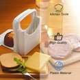 thumbnail image 3 of Shoreew Bread Slicer for Homemade Bread Foldable Bread Slicing Guide 3 Sizes Loaf Slicer Thin Bread Cutter Manual Bread Slicing Machine for Kitchen Bagels Cake, 3 of 6