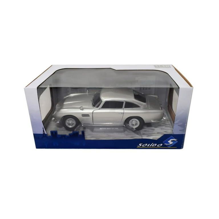 Solido S1807101 1:18 1964 Aston Martin DB5-Silver Birch Collectible  Miniature car, Silver