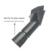 thumbnail image 2 of Dust Brush 1.25inch Cleaner Vacuum Brush Soft Bristles with 1-1/4inch To1-3/8inch Hose Adapter,for K, 2 of 5