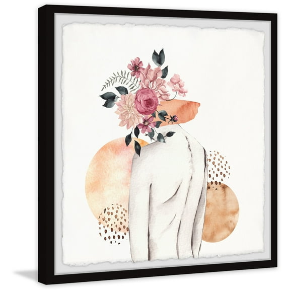 Marmont Hill Inc. 'Believe in the Beauty' Framed Painting Print 18 x 18