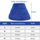 thumbnail image 3 of Pet Recovery Collar Adjustable Soft Dog Cone Collar Lightweight Breathable After Surgery Protection Collar Pet Supply, 3 of 5