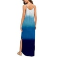 thumbnail image 4 of SMihono Robes d'Été Bohémiennes pour Femmes Grande Taille Mode Décontractée Col en V Imprimé Robes d'Été Sans Manches Robe Pull, 4 of 6