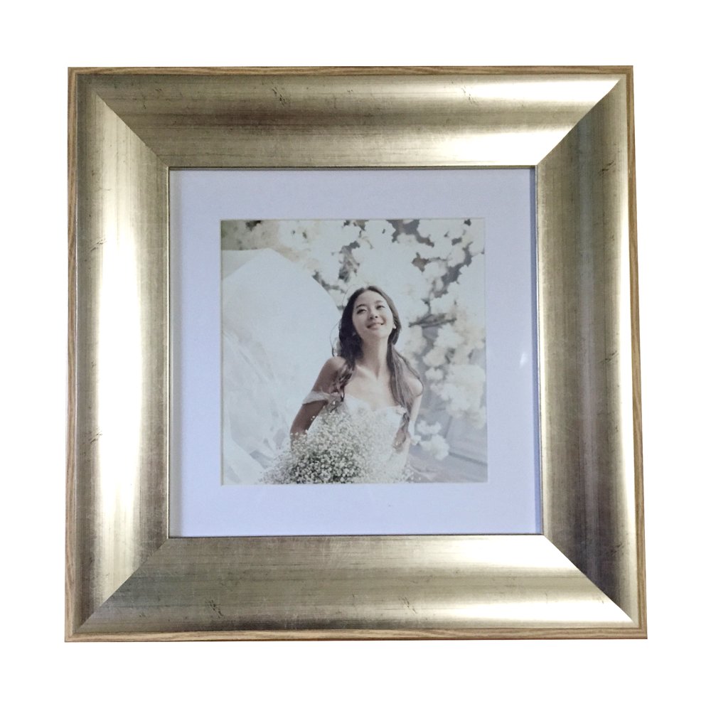 Lilian Antique Gold Collage Display 11x11 Photo Frame Made to Display