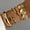 Golden, variant on 5-Piece Women's Silver Bracelet Set, Stackable Bangle Bracelets, Minimalist Metal Cuff Open Bracelets, Layered Fashion Jewelry Gift