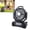 Black, variant on Xirurus 20000mAh Portable Camping Fan with LED Lantern, 8.3 x 10.4 inches / 21 x 26.5 cm Battery Powered Rechargeable Outdoor Fan with Remote Control, Orange