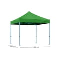 thumbnail image 2 of Ilios Innova | Toldo Plegable Verde 3x3 Carpa para Exteriores Resistente al Clima, Impermeable, Estructura de Hierro y Tela Oxford 600D., 2 of 9